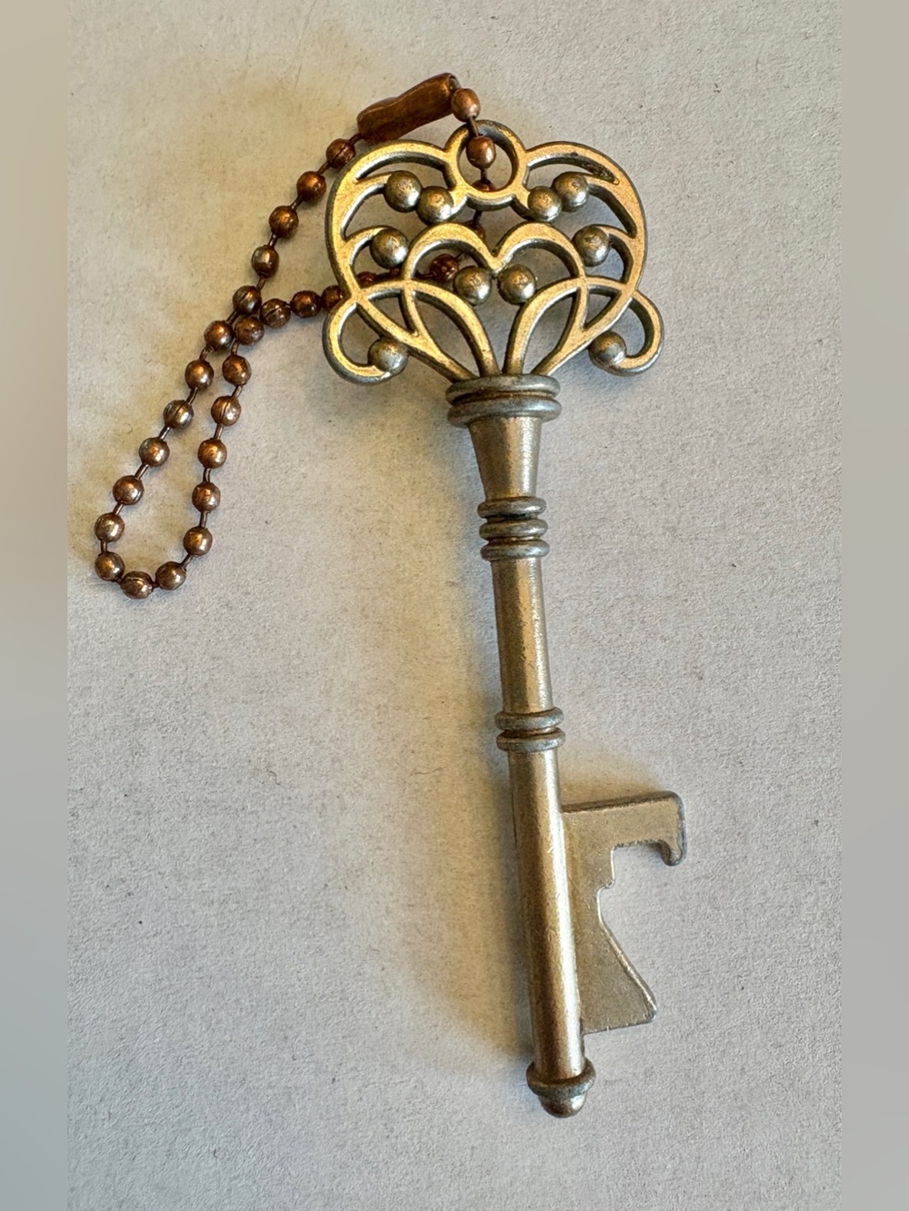 Vintage Style Skeleton Metal Key